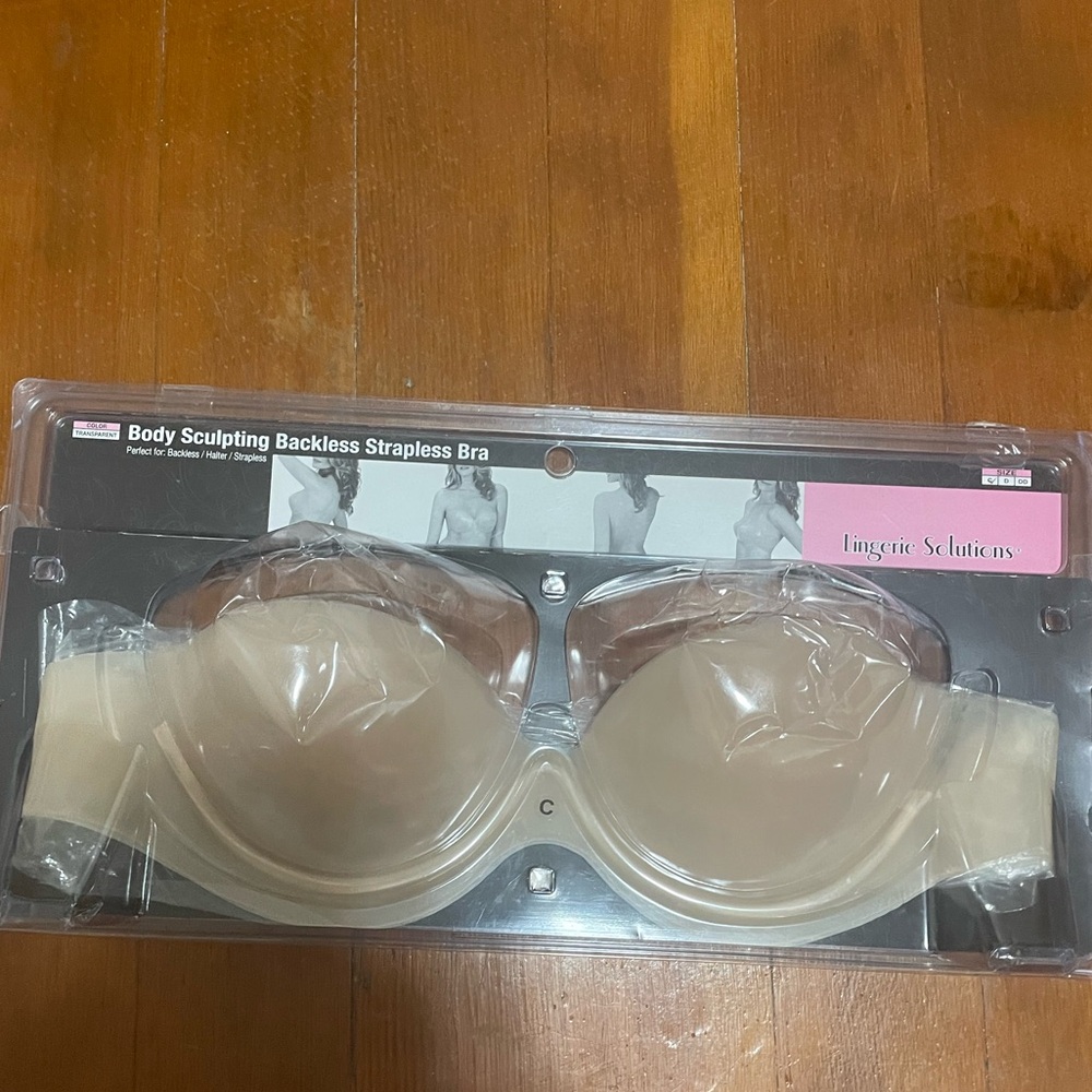 Lingerie Solution Backless and Strapless C Cup Bra